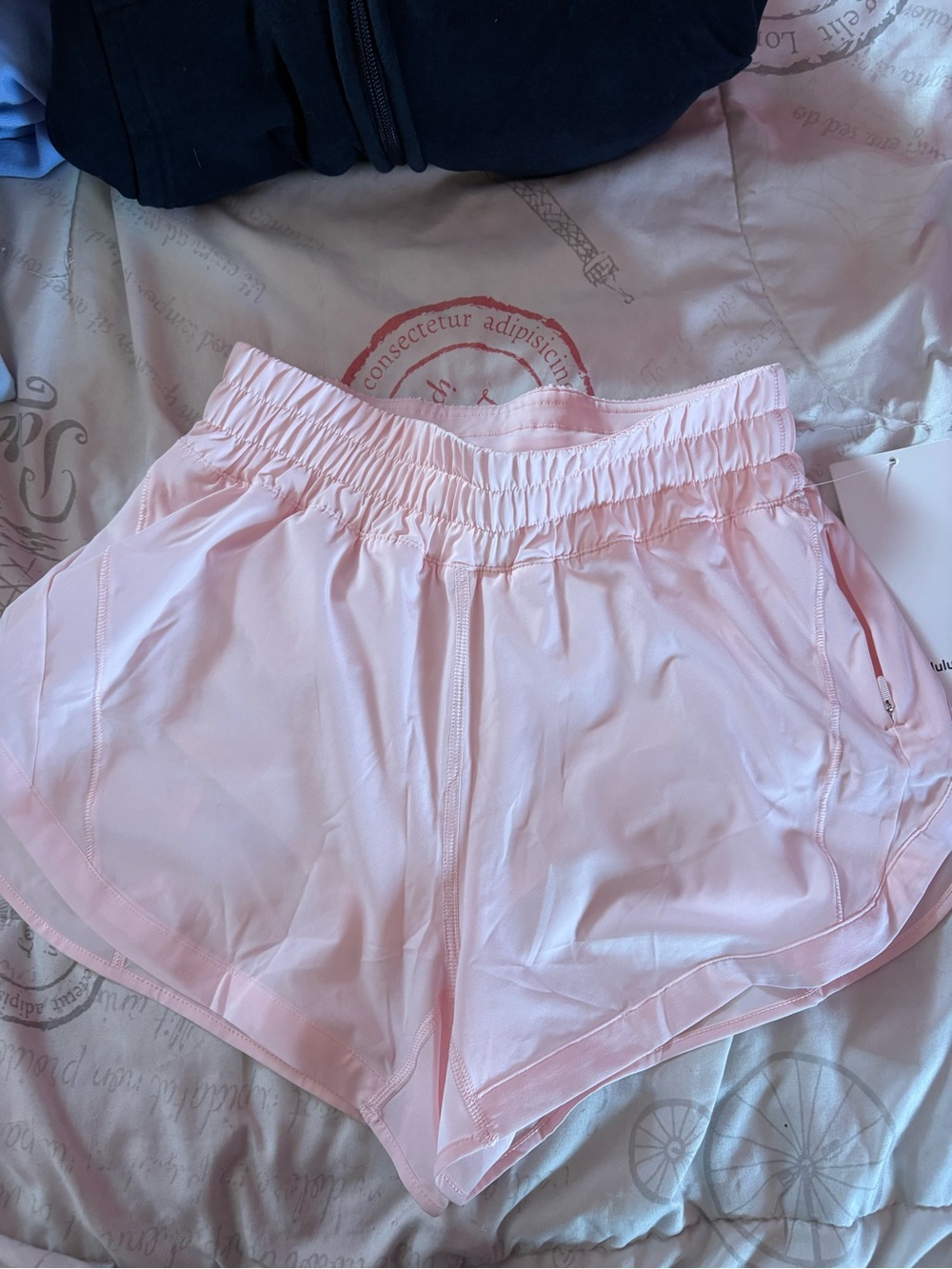 Light Pink Women’s Athletic Shorts - brand new Lululemon